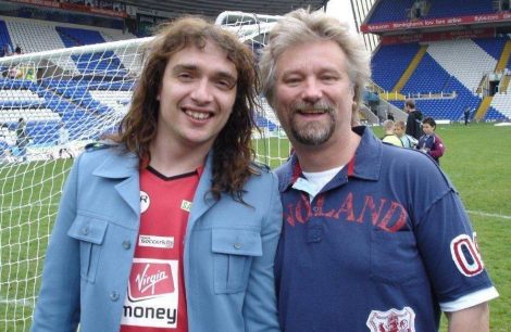 with Justin Hawkins of The Darkness