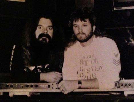 With Roy Wood at the 1st Gotham Records Christmas in July party