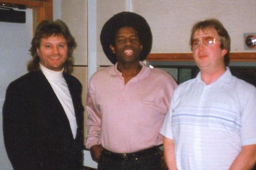 Barry with Eddy Grant and Dj Mike Breeze